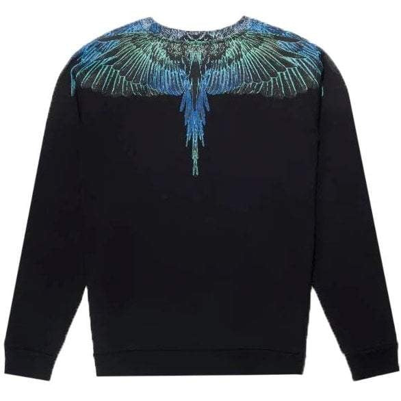 Marcelo Burlon Men&#39;s Wings Sweater Black