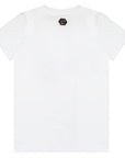 Philipp Plein Boy's Logo Patch T-Shirt White