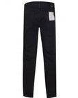 Z Zegna Men's Stretch Cotton Luxe Twill 5-Pocket Denim Jeans Black