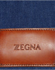 Z Zegna Men's Stretch Cotton 5-Pocket Jeans Blue