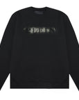 Philipp Plein Men's Spray Paint Effect Sweater Black