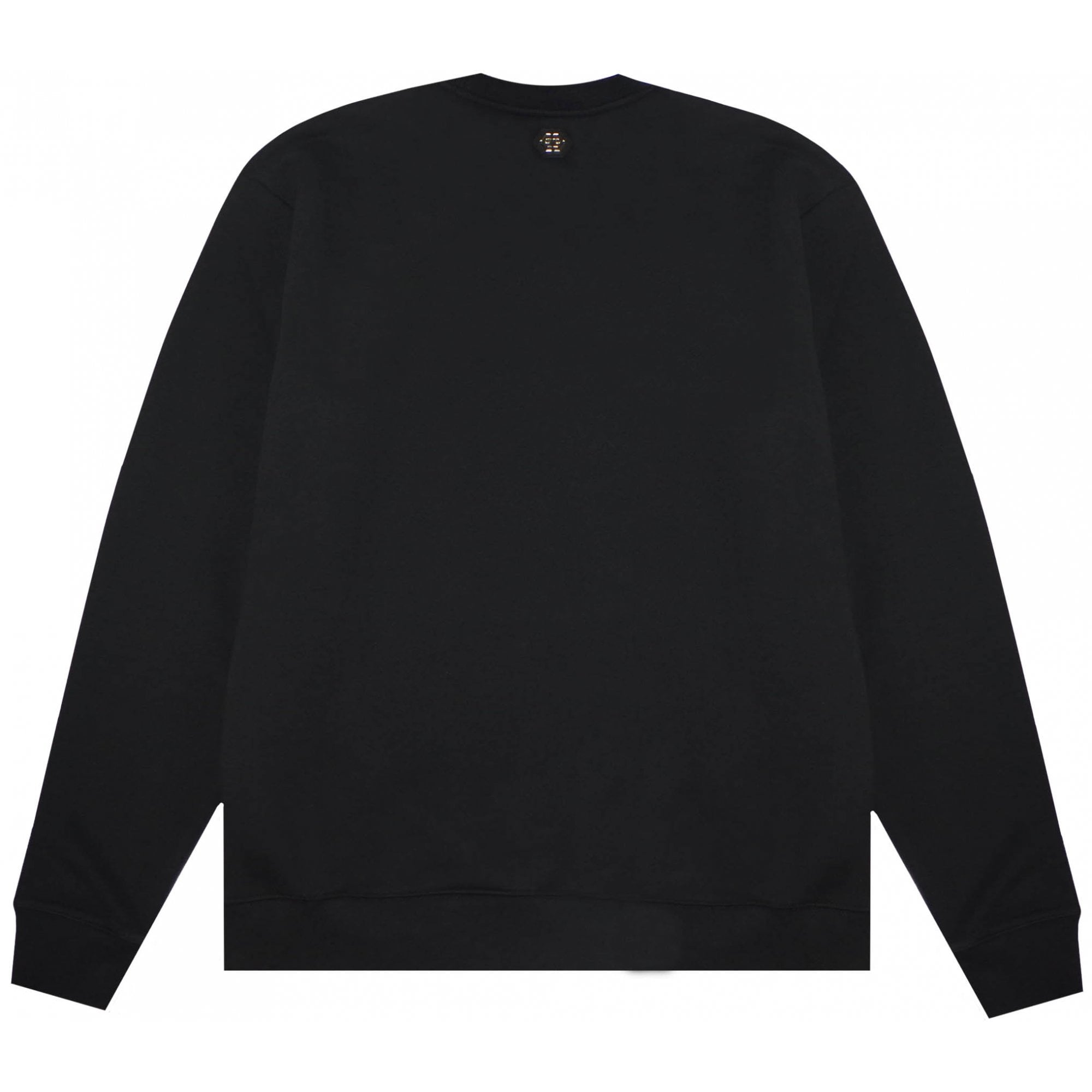 Philipp Plein Men&#39;s Spray Paint Effect Sweater Black