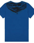 C.P Company Boys Google Graphic Logo T-shirt Blue