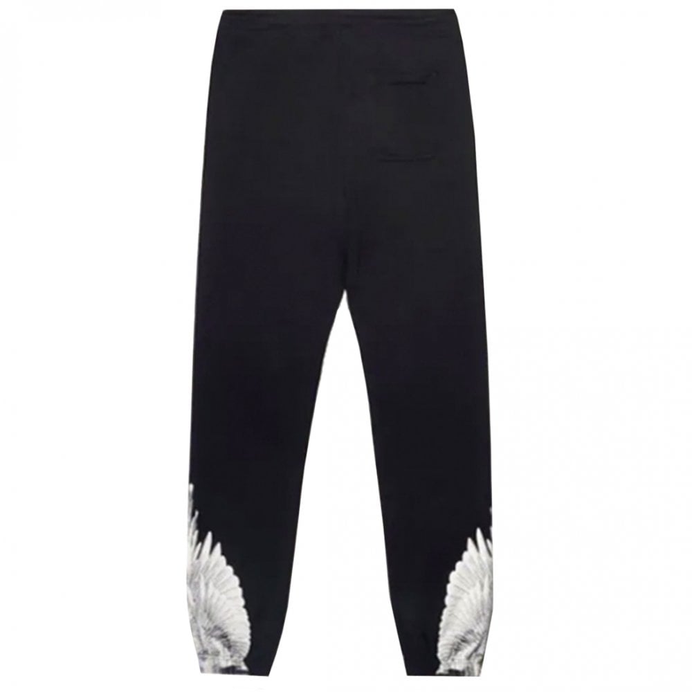 Marcelo Burlon Men&#39;s Wings Regular Joggers Black