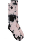 Marcelo Burlon Men's Cross Socks Tie-Dye