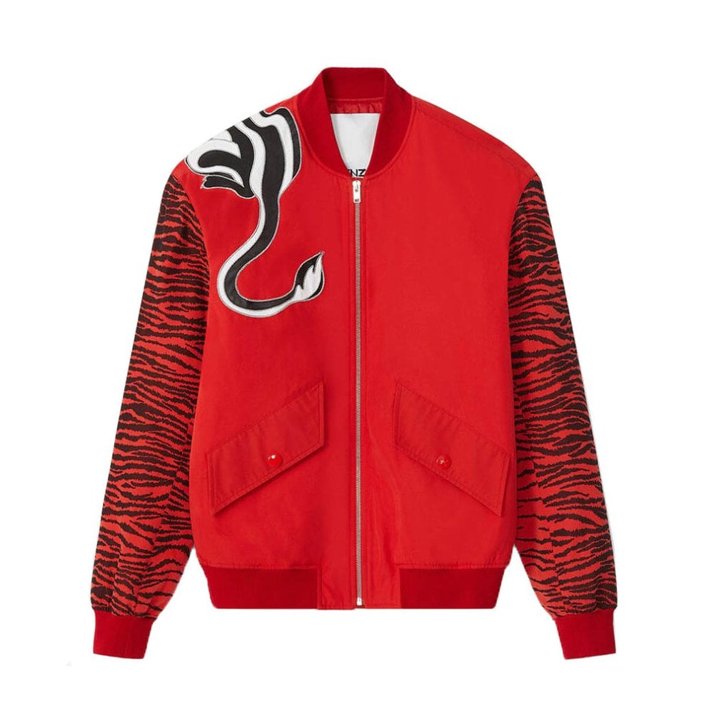 Kenzo X Kansai Yamamoto Men&#39;s Bomber Jacket Red