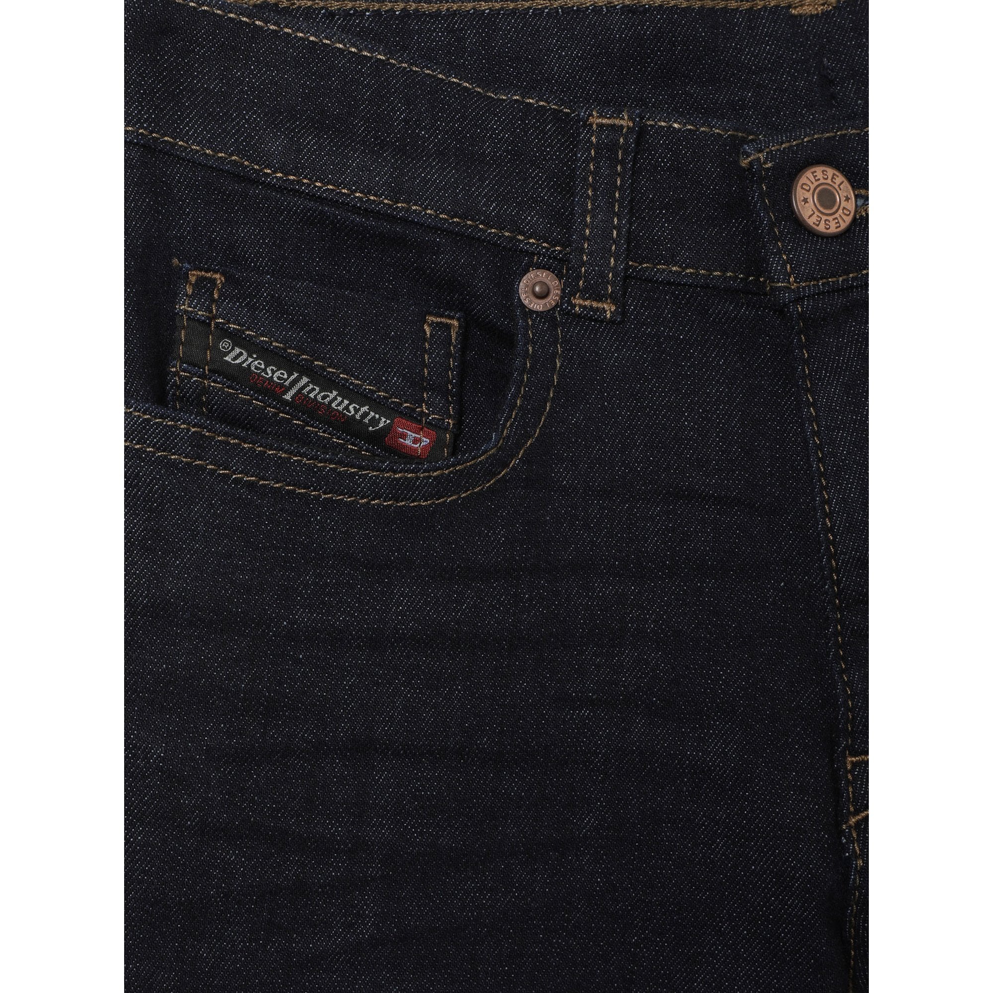 Diesel Boys Slim Fit Jeans Navy Blue