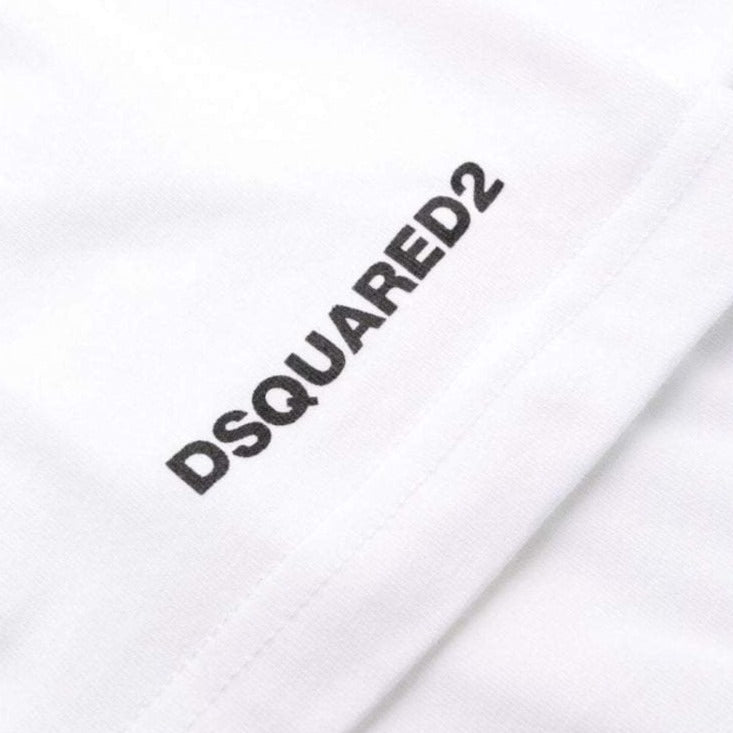 Dsquared2 Men&#39;s Arm Logo T-Shirt White