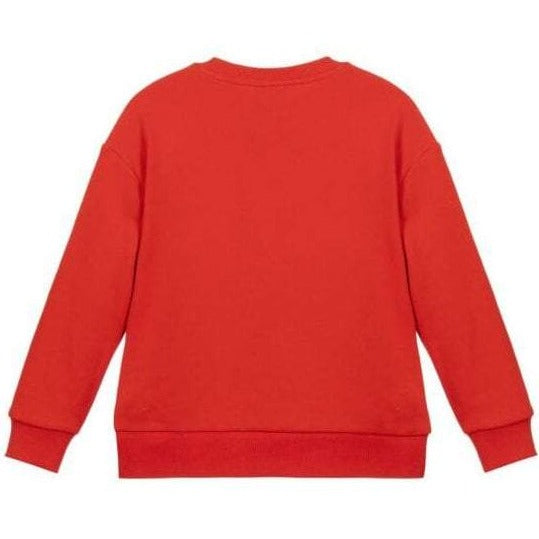 Kenzo Boys Tiger Sweater Red