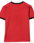 Dolce & Gabbana Boys Crown Print T-Shirt Red
