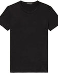 Ermenegildo Zegna Men's Cotton T-shirt Black