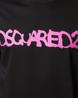Dsquared2 Men's Graphic Logo Print Hoodie Black