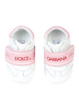 Dolce & Gabbana Baby Girls Strap Trainers White
