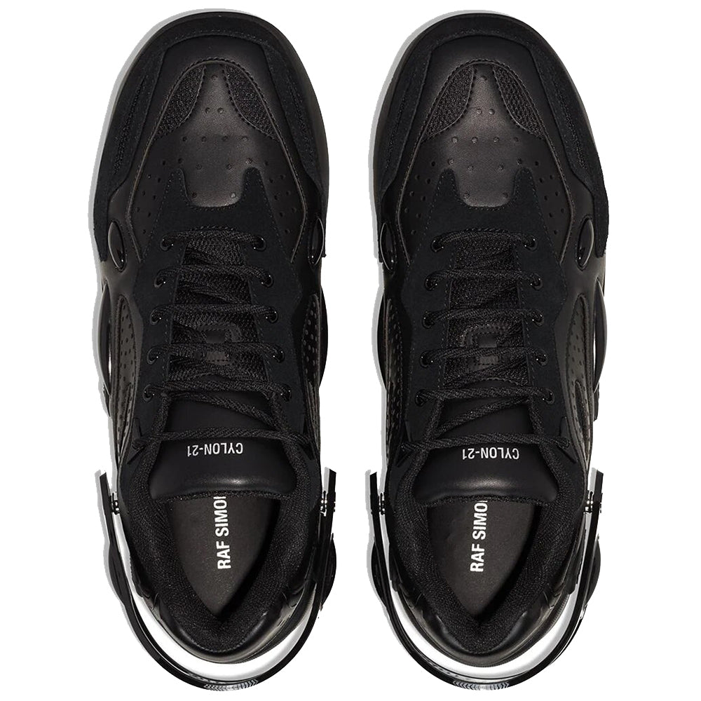 RAF Simons Men&#39;s Cylon-21 Low Top Sneakers Black