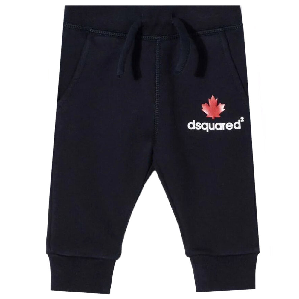 Dsquared2 Baby Boys Logo Print Track Pants Navy