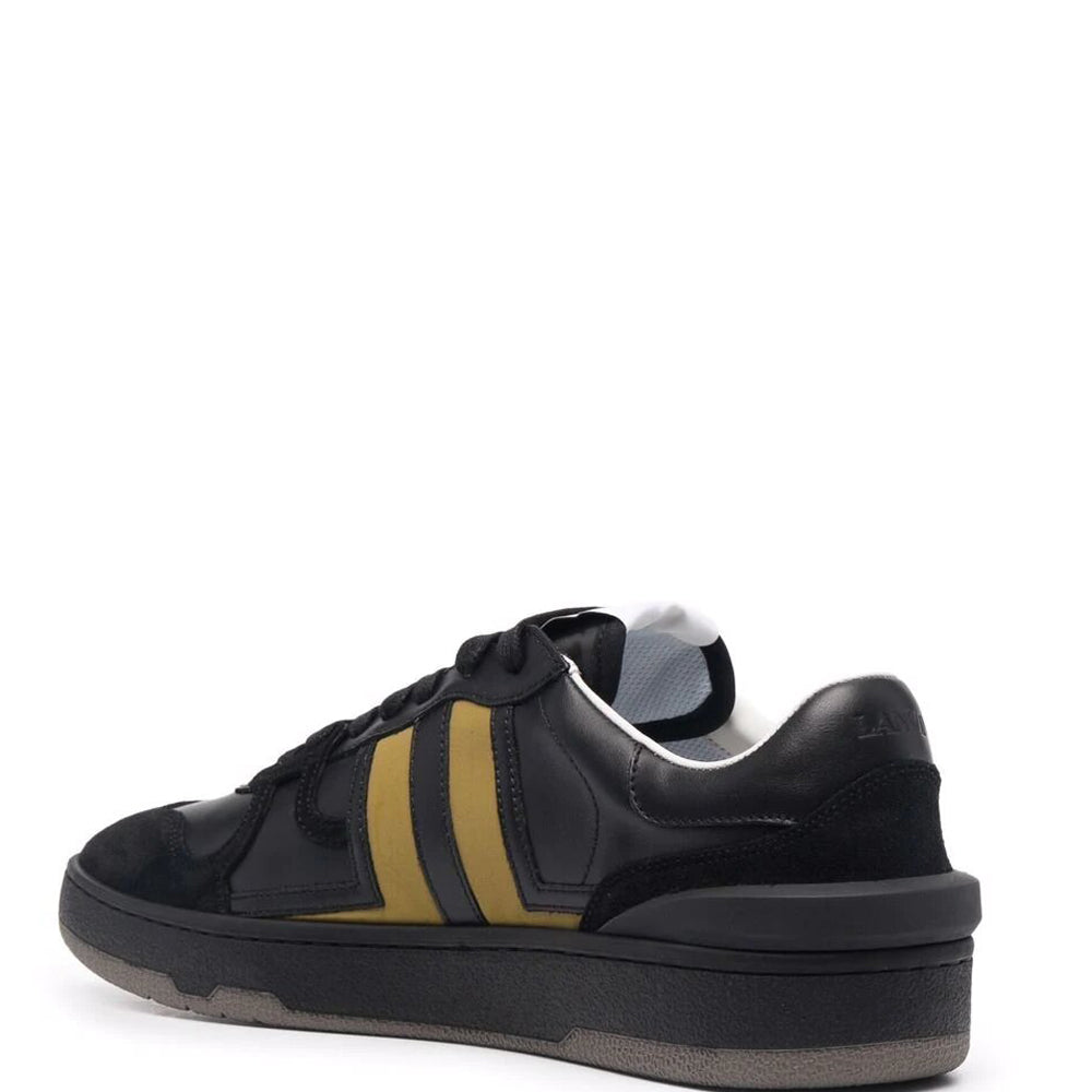 Lanvin - Mens Low Clay Sneakers Black