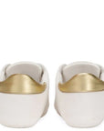 Dolce & Gabbana Unisex Baby Suede Logo Trainers White