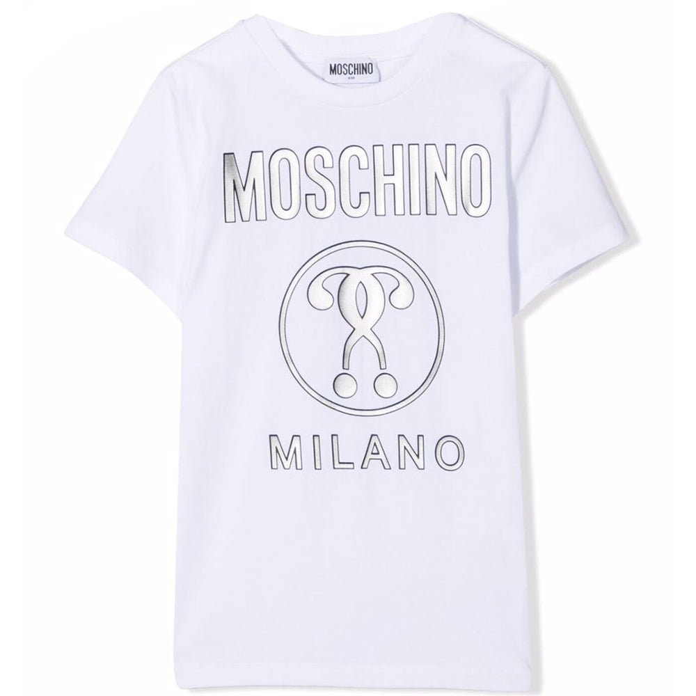 Moschino Unisex Logo T-shirt White