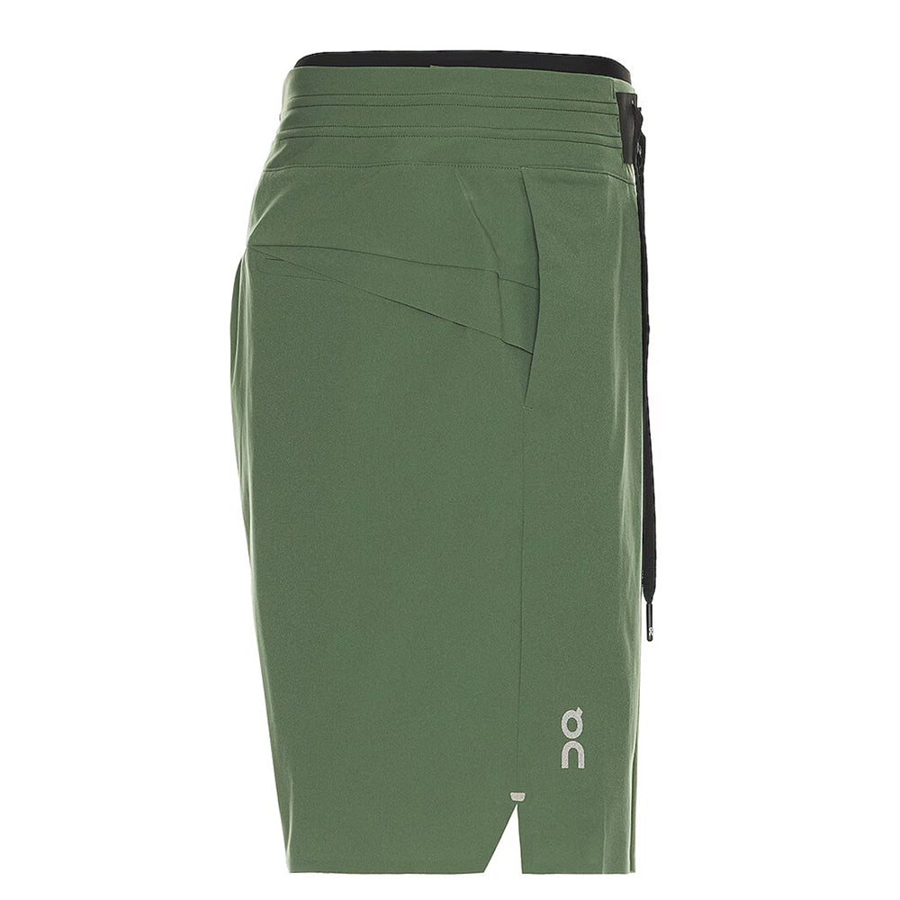On Running Mens Hybrid Shorts Green