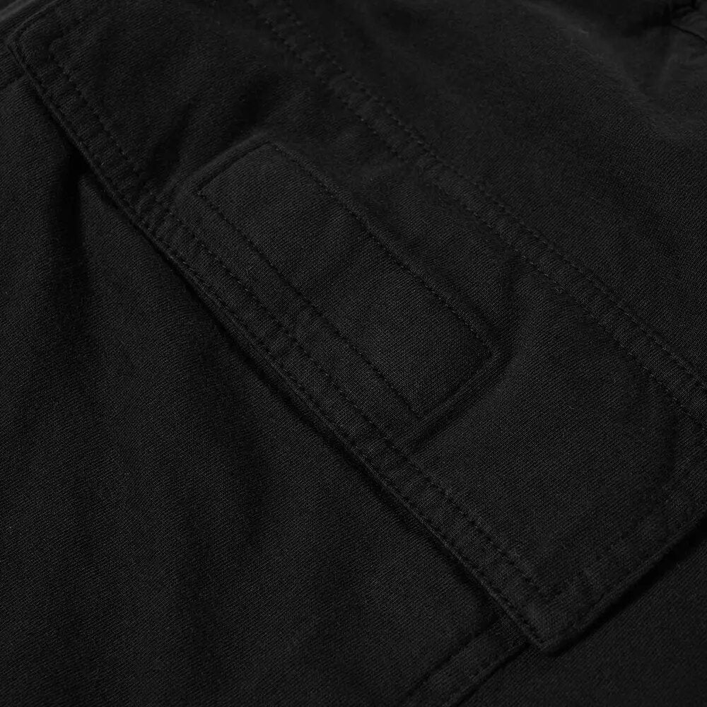 Rick Owens&#39; Men&#39;s DRKSHDW Cargo Drawstring Long Pants Black