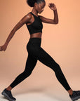 On Running Womens Performance Tights Black