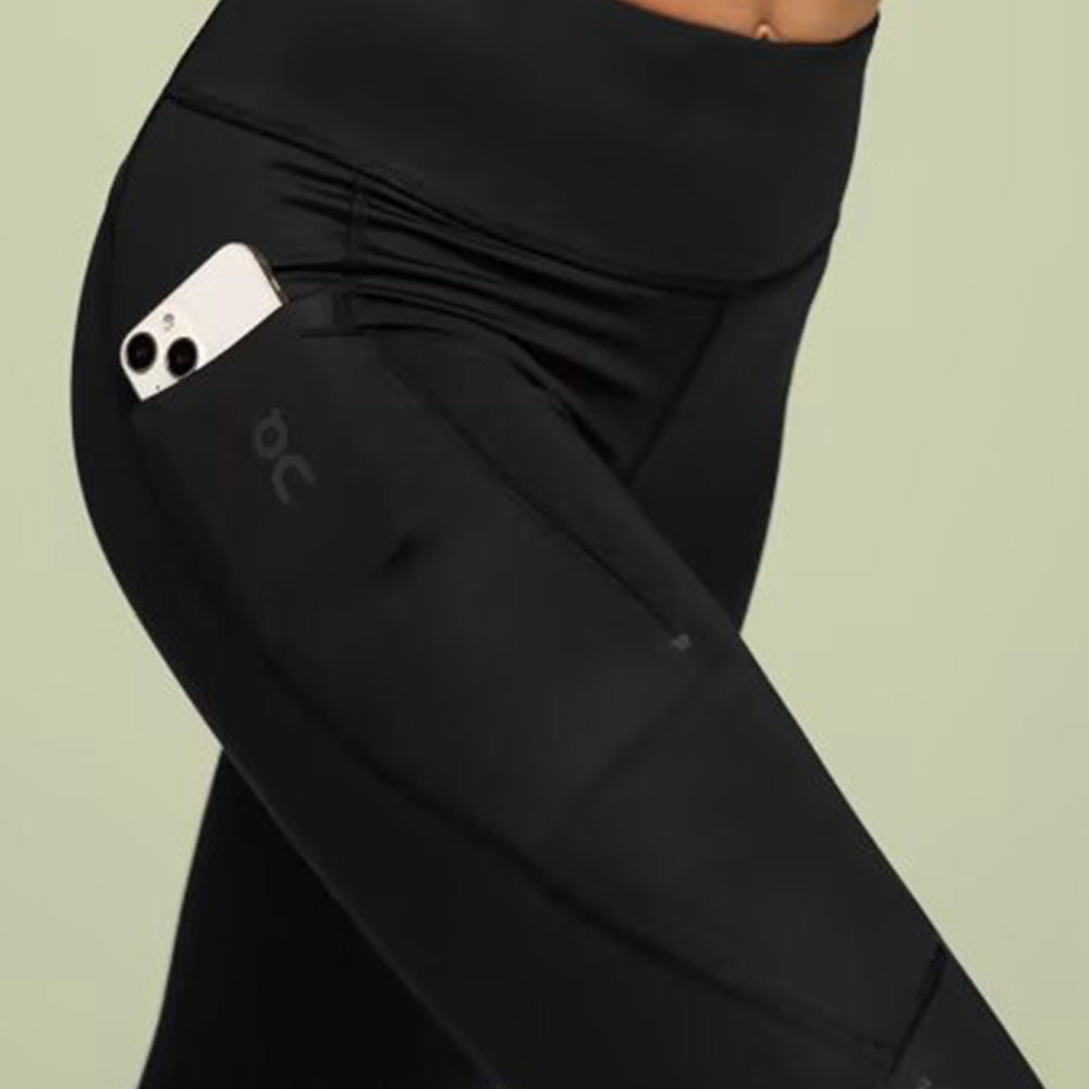 On Running Womens Performance Tights Black