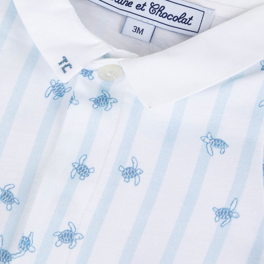 Tartine Et Chocolat Baby Boys Nut Layette Blue