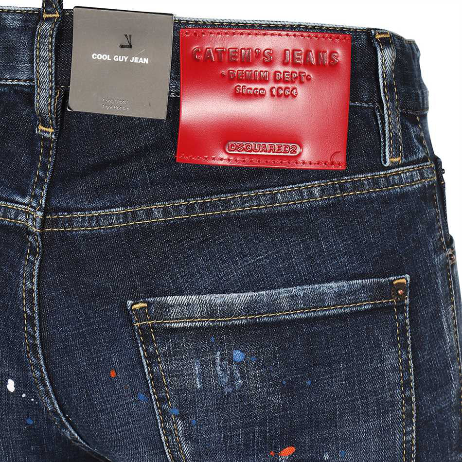 Dsquared2 Mens Cool Guy Jeans Blue
