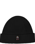 Parajumpers Unisex Logo Wool Hat Black