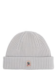 Parajumpers Unisex Logo Wool Hat Grey