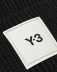 Y-3 Men's Logo Beanie Black hi