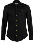 Vivienne Westwood Men's Button Shirt Black
