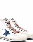 Golden Goose Kids Unisex Francy High-Top Sneakers White