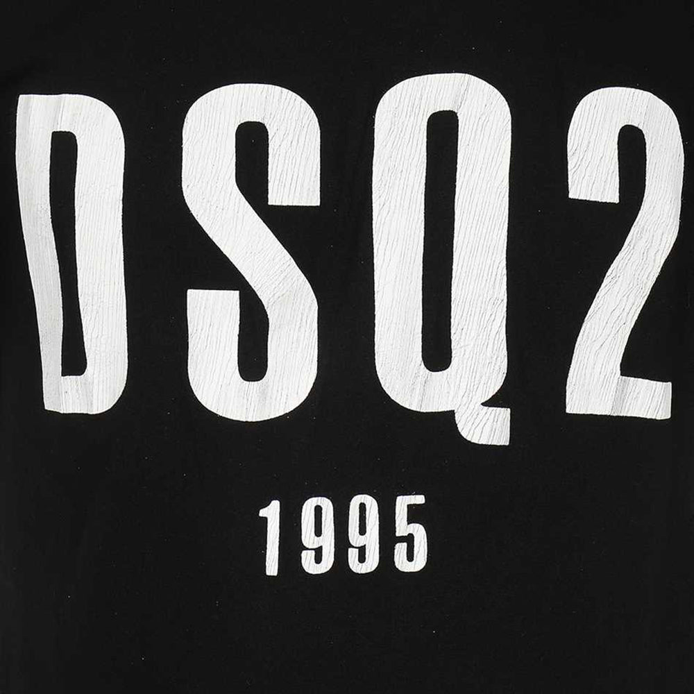 Dsquared2 Men&#39;s 1995 Logo T-Shirt Black