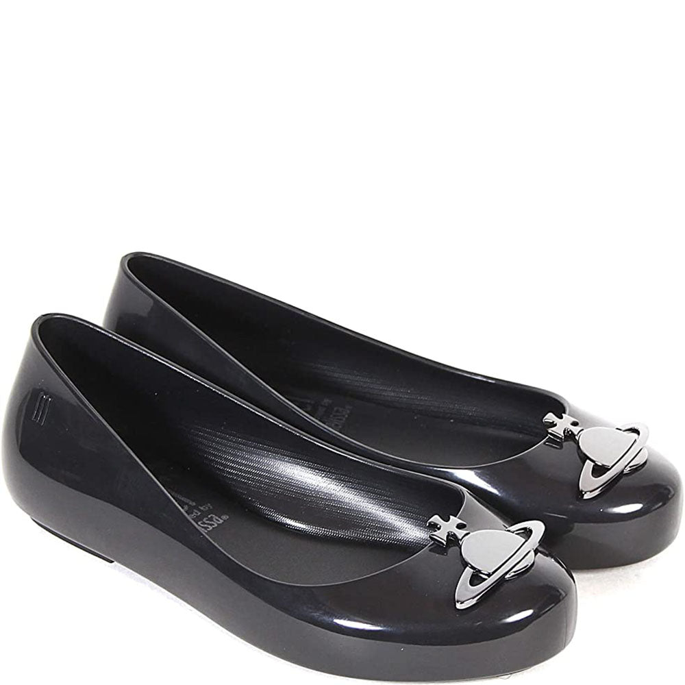 Vivienne Westwood + Melissa Plain Jelly Shoes Black