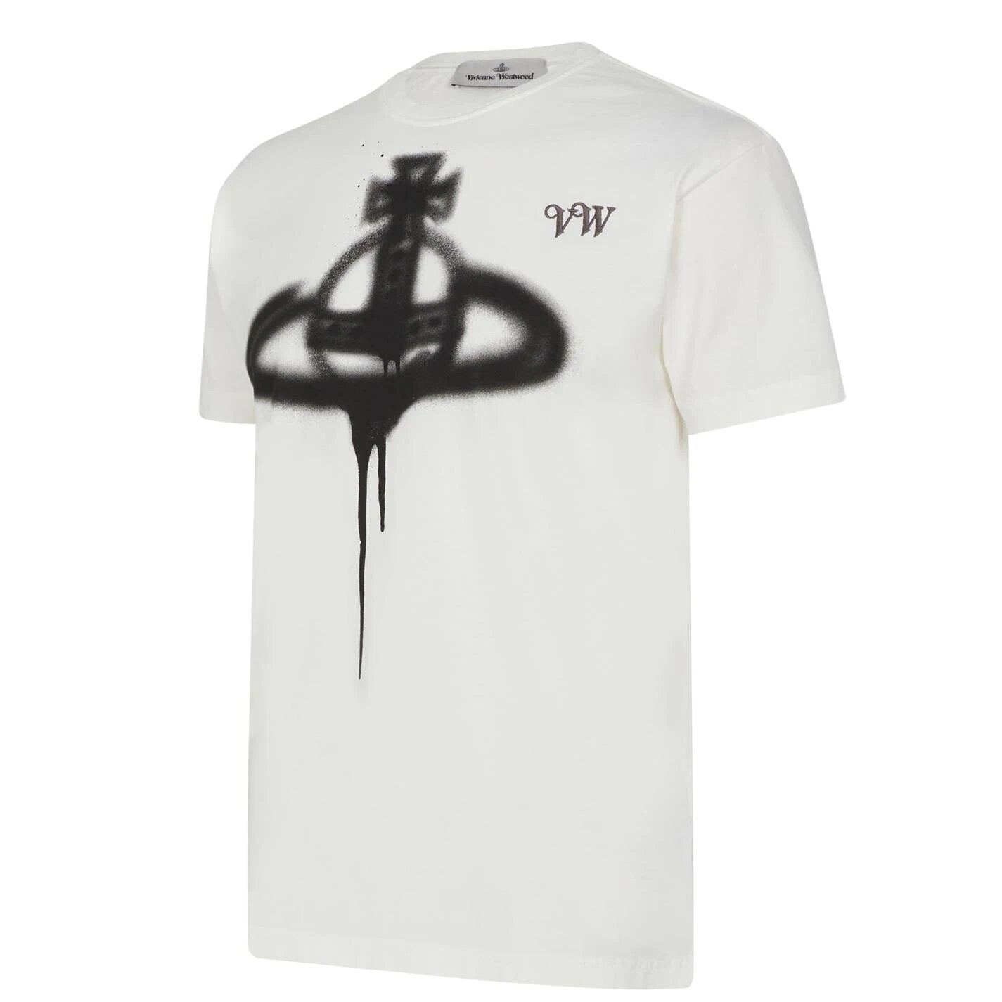 Vivienne Westwood Men&#39;s Spray T-Shirt White