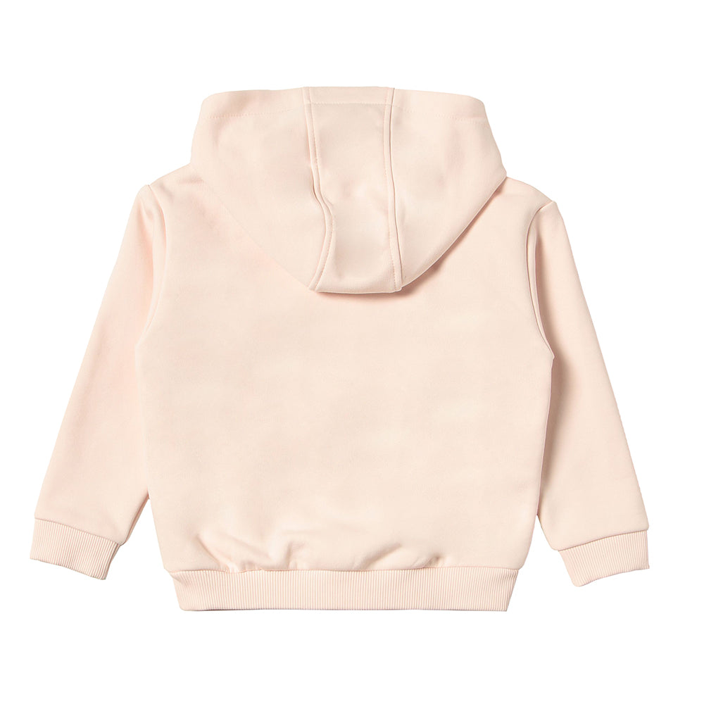 Givenchy Kids Pink Logo Print Drawstring Hoodie