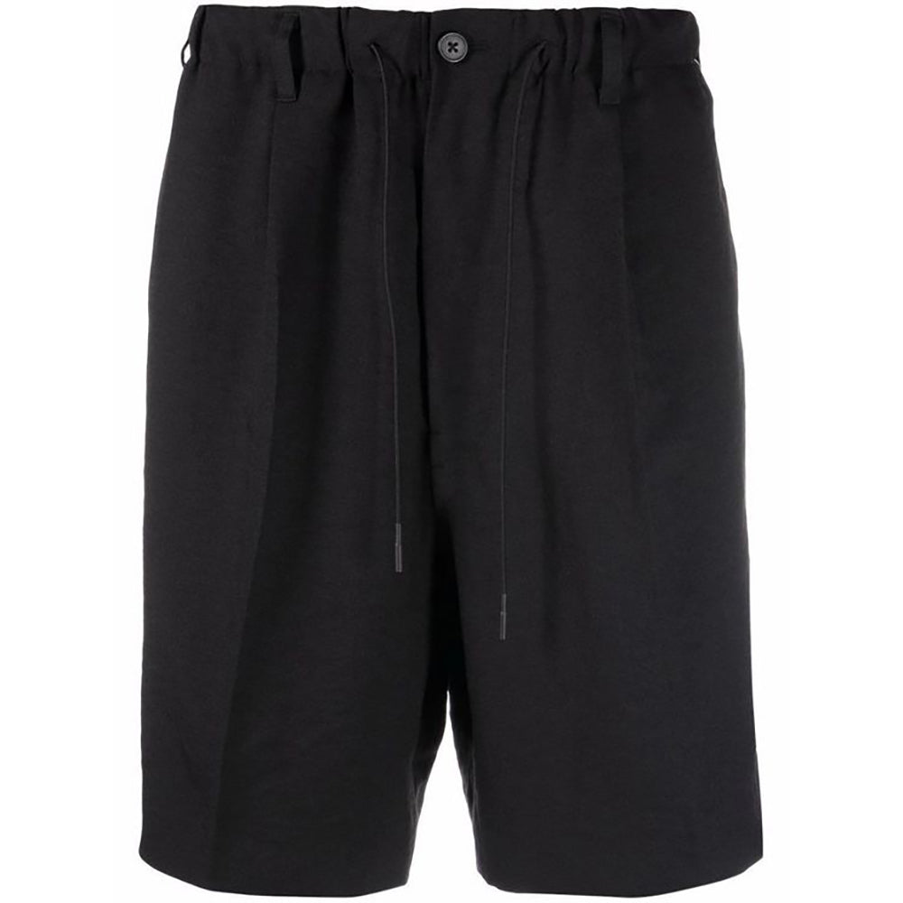Y-3 Men&#39;s Stripe Shorts Black