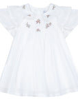 Tartine Et Chocolat Baby Girls Jardin Miniature Dress White