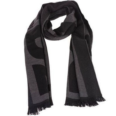 Dsquared2 Men&#39;s Wool Scarf Black