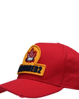 Dsquared2 Men's 1964 Leaf Logo Cap Red