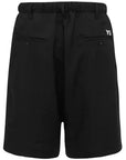 Y-3 Men's Stripe Shorts Black