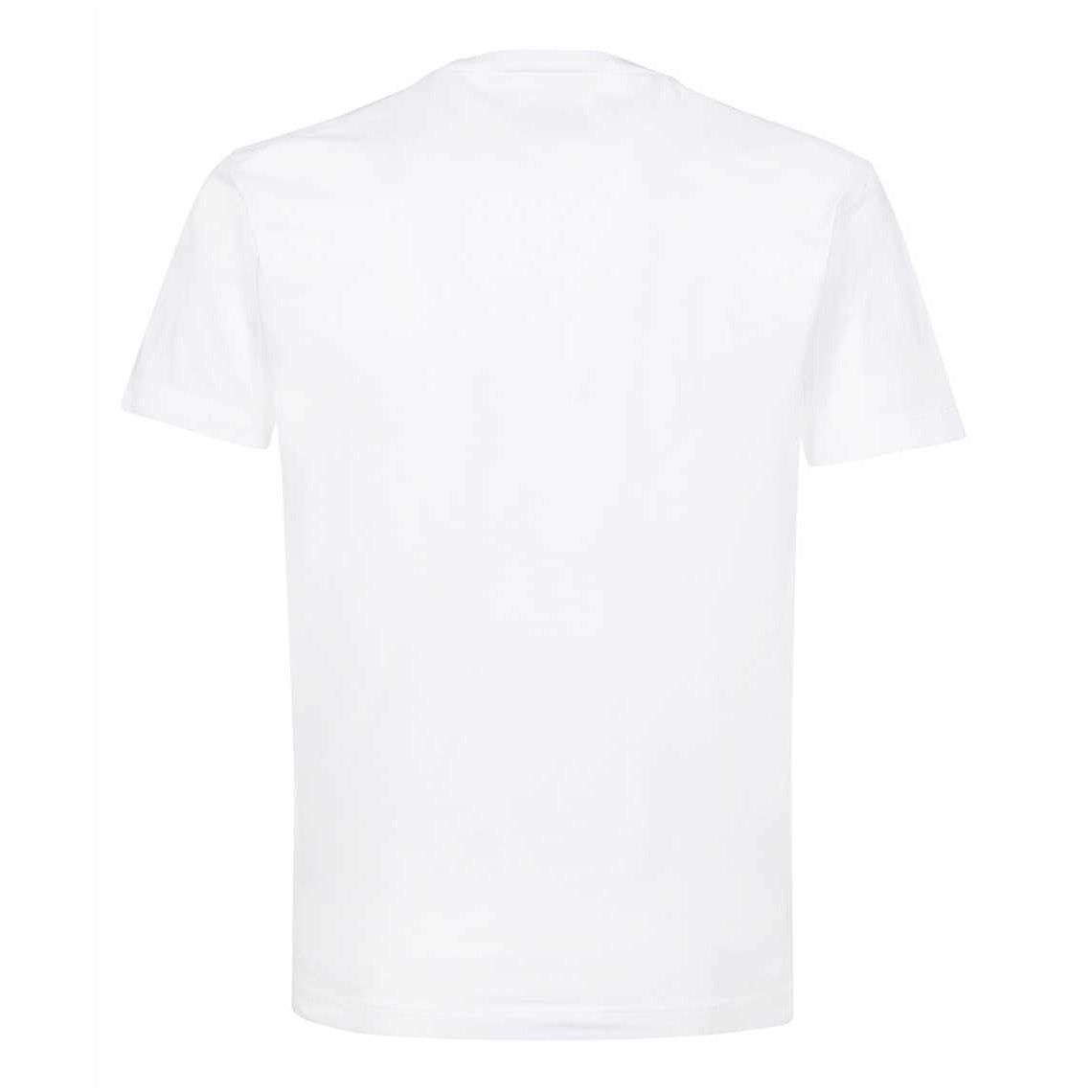 Dsquared2 Men&#39;s Graphic Painted Logo T-Shirt White
