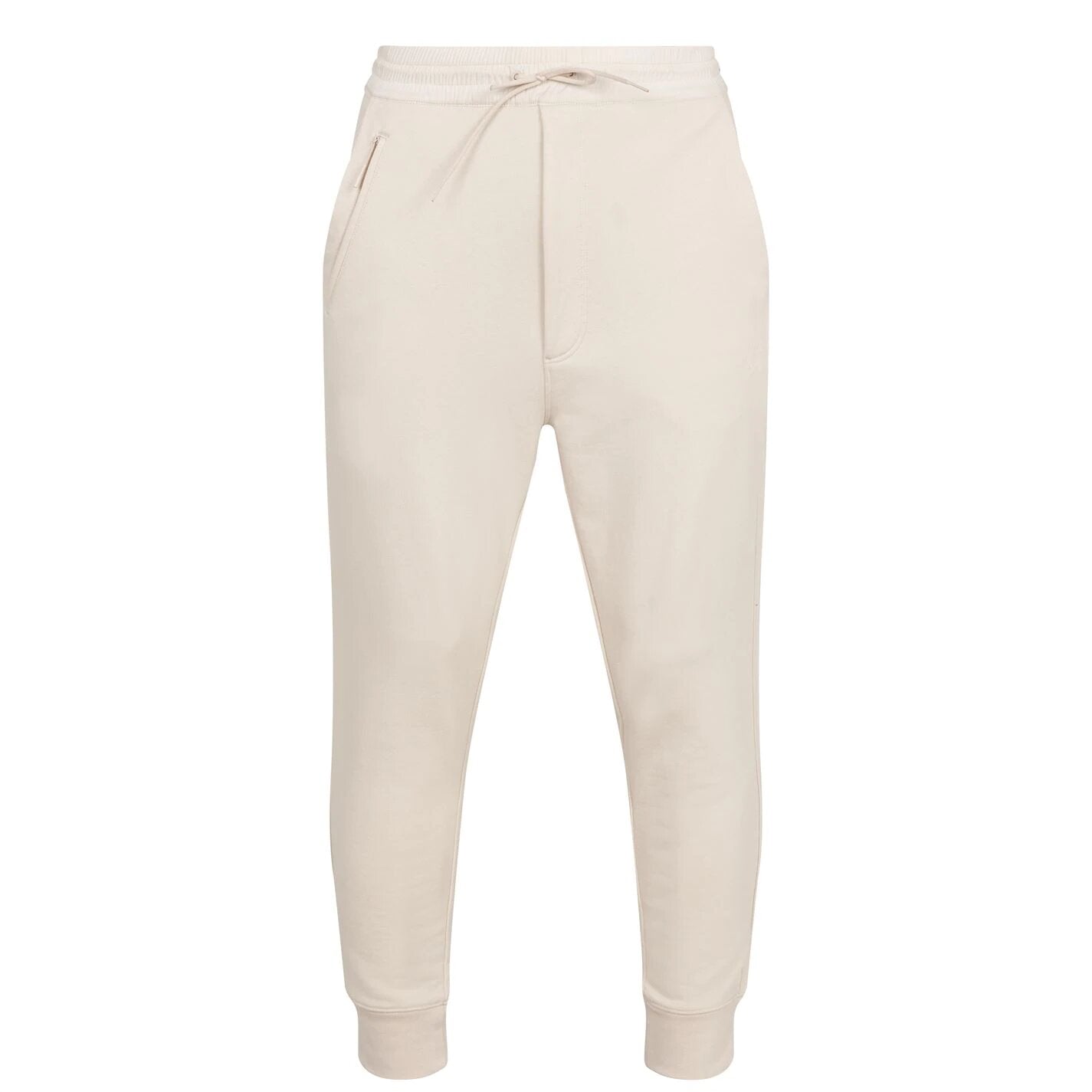 Y-3 Men&#39;s Logo Joggers Cream