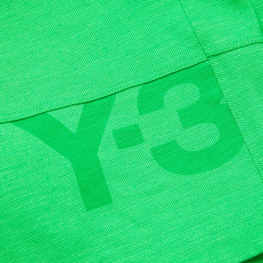 Y-3 Men&#39;s Logo Shorts Green