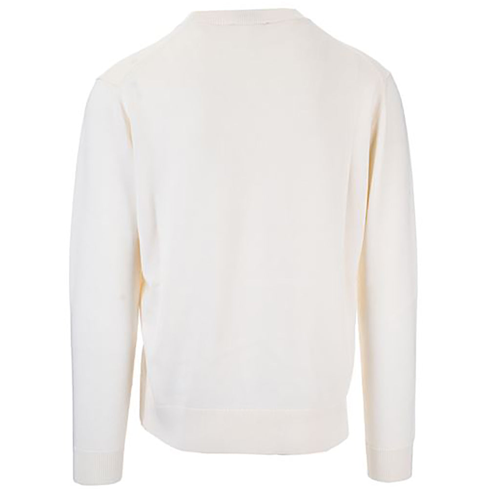 Kenzo Men&#39;s Tiger Crest Jumper Ecru
