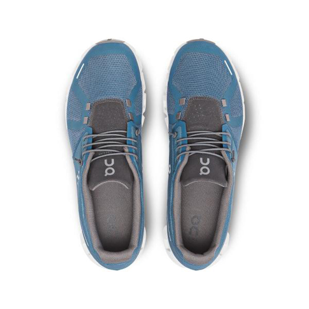 On Running Mens Cloud 5 Running Shoe Blue