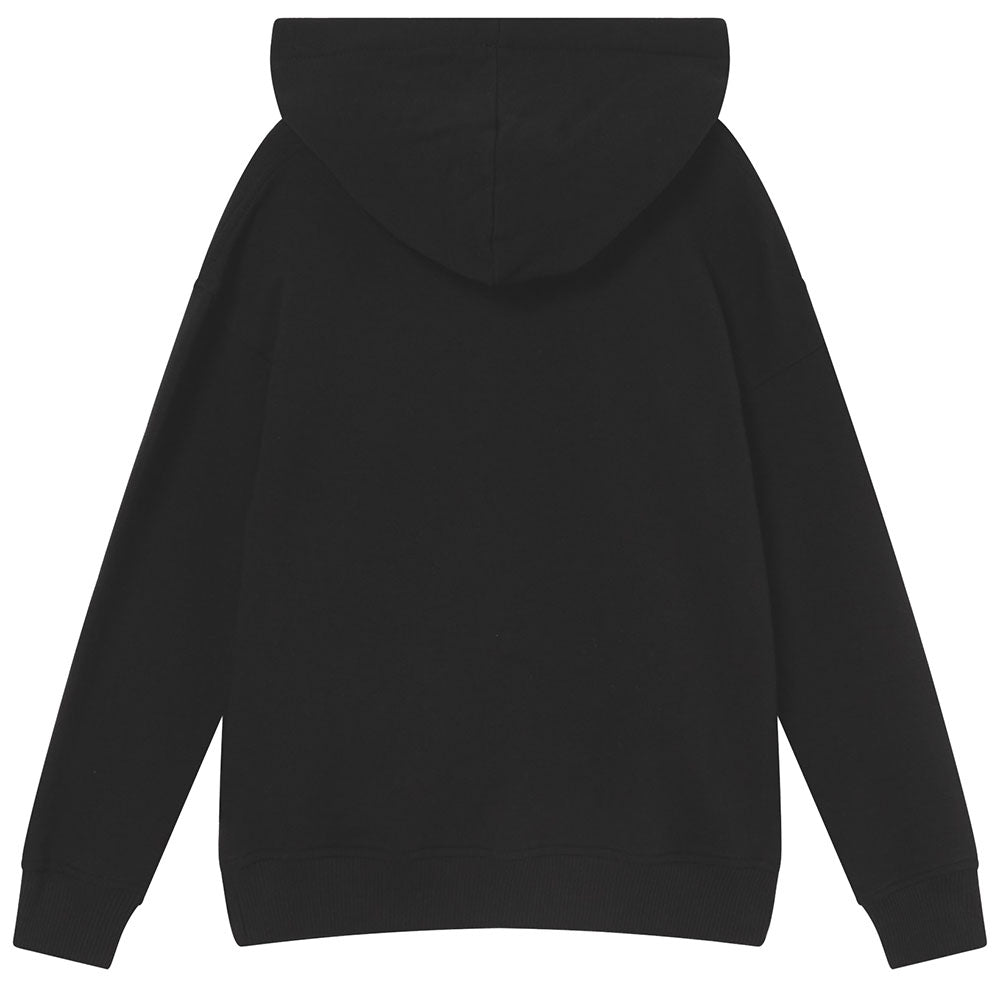 Moschino Boys Multi Logo Hoodie Black