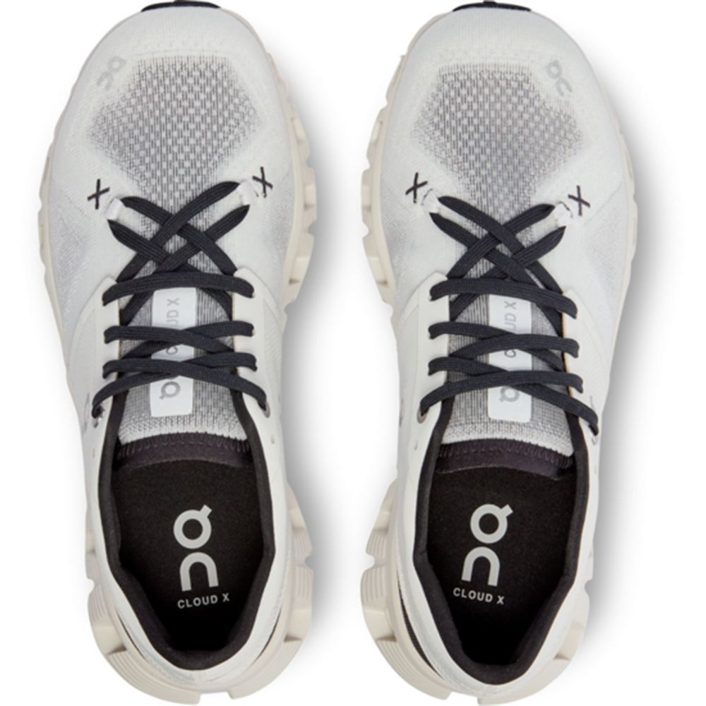 On Running Womens Cloud X 3 Running Shoe White