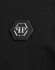 Philipp Plein Men's SS Hexagon Logo T-Shirt Black